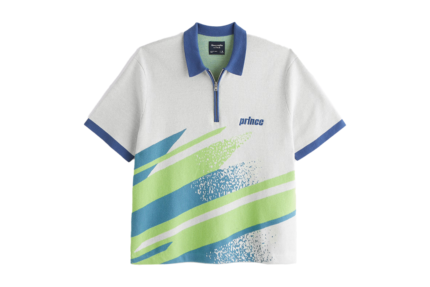 Abercrombie & Fitch Prince Tennis Zip Sweater Polo