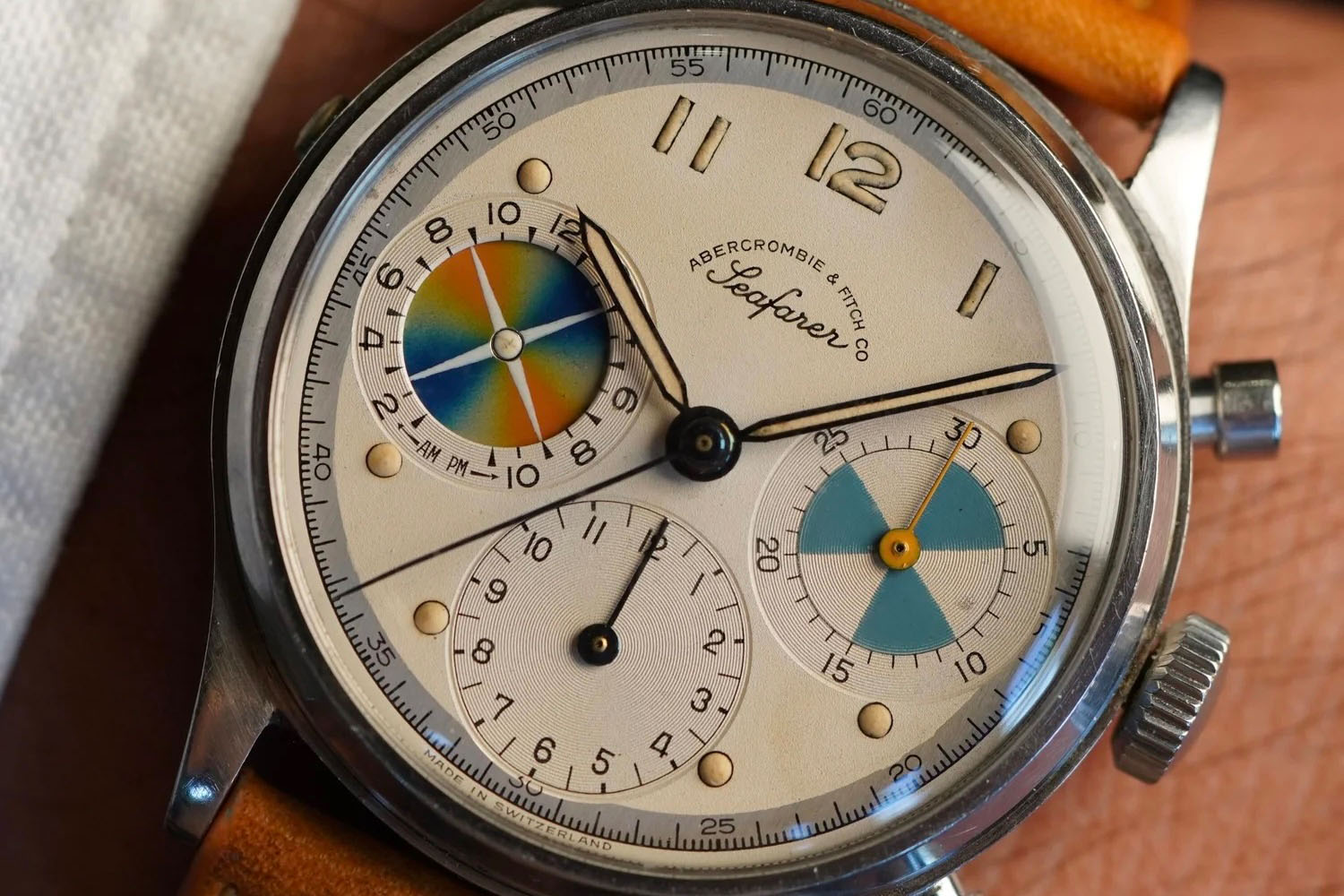 Abercrombie & Fitch Seafarer ref. 346 2nd Execution by Heuer