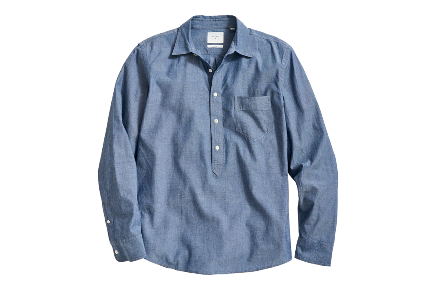 Billy Reid Chambray Popover Shirt