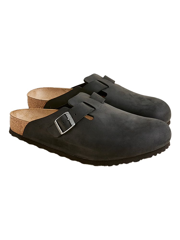 Birkenstock Boston Oiled Leather Clogs