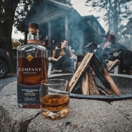 Company Distilling Bourbon Finished with Maple Wood