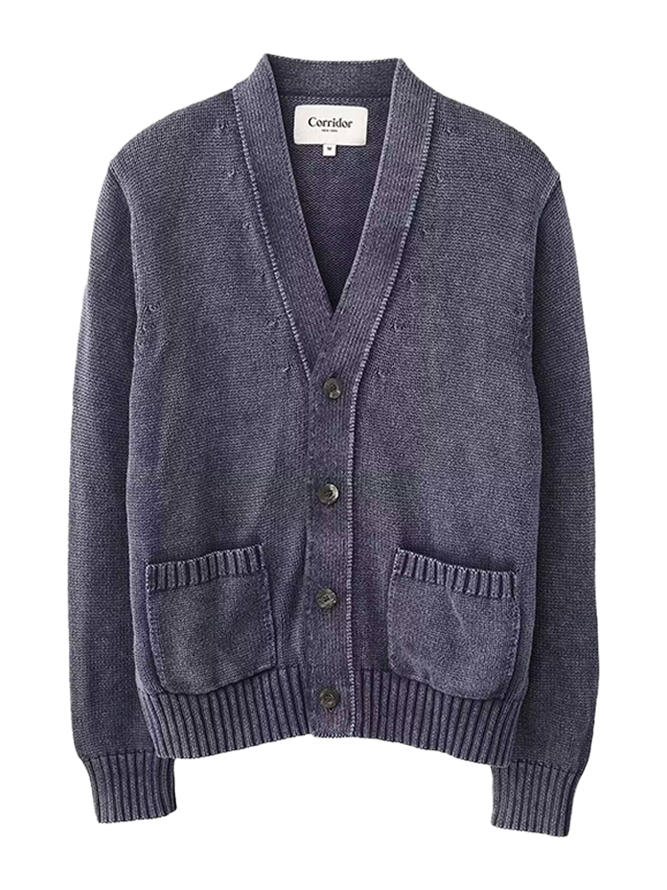 Corridor Washed Cotton Cardigan Sweater