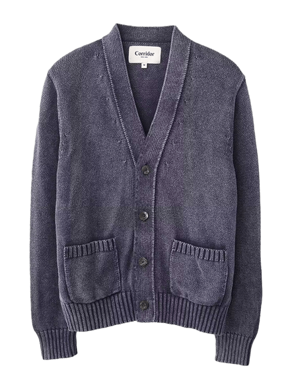 Corridor Washed Cotton Cardigan Sweater