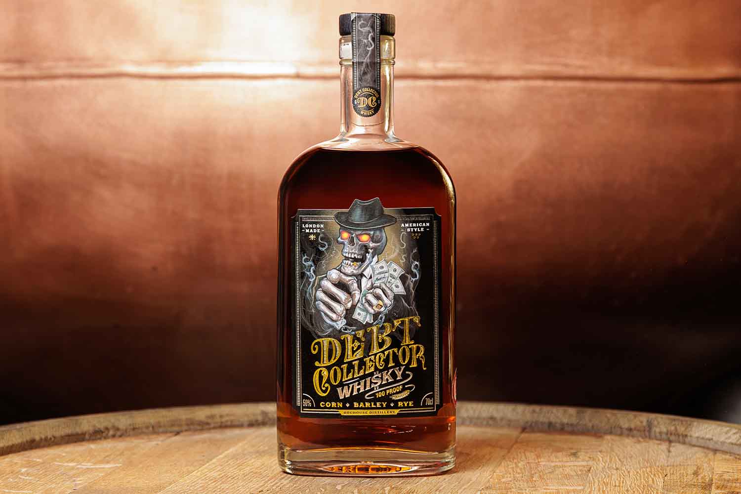 Debt Collector bottle