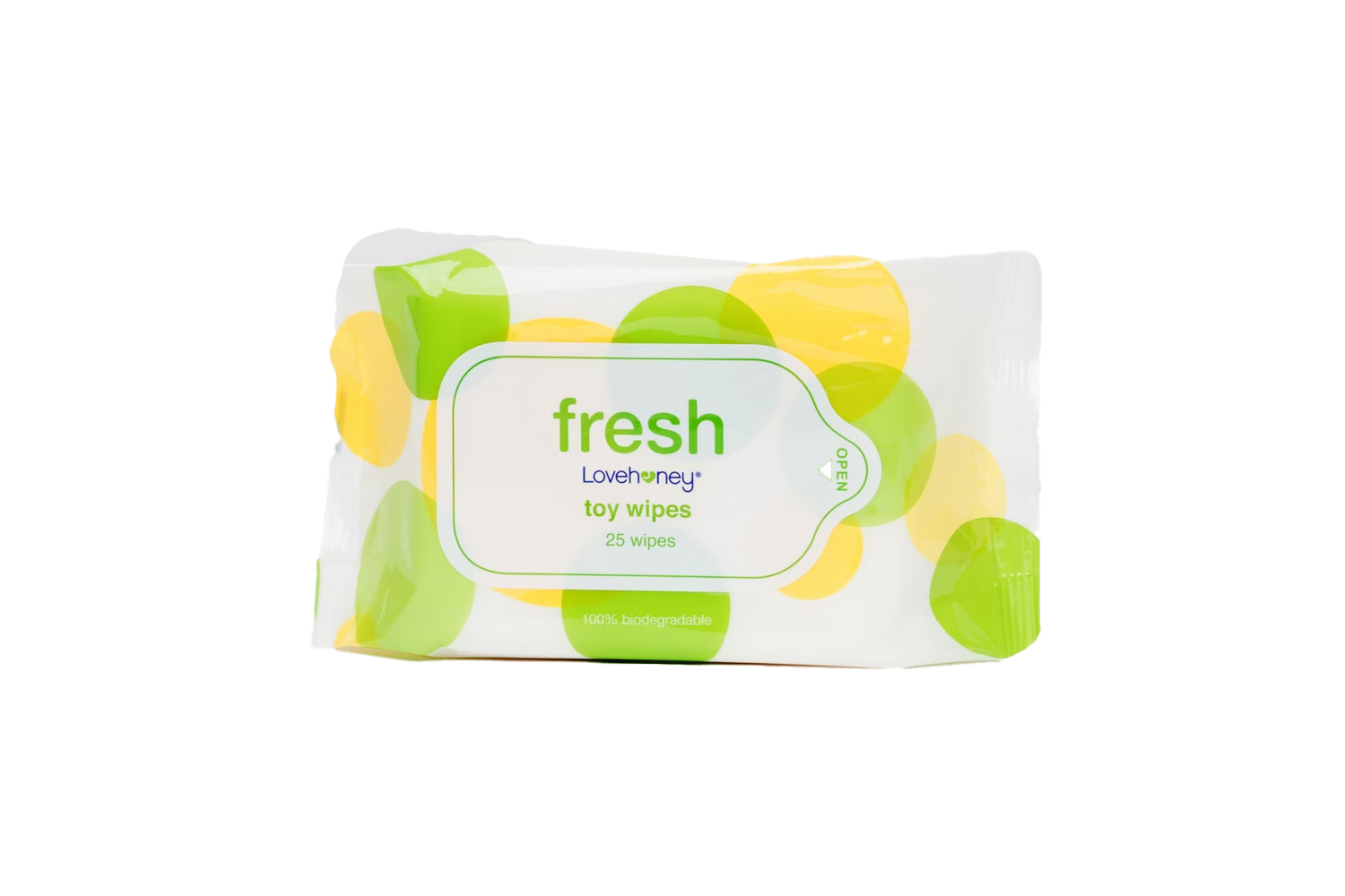 Lovehoney Fresh Biodegradable Sex Toy Wipes (25 Count)