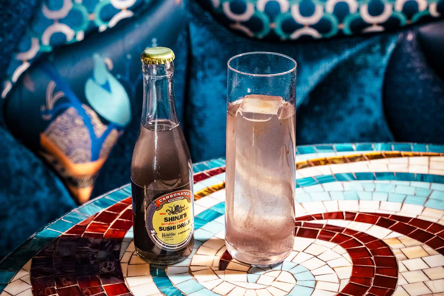 Handroll cocktail at Shinji's