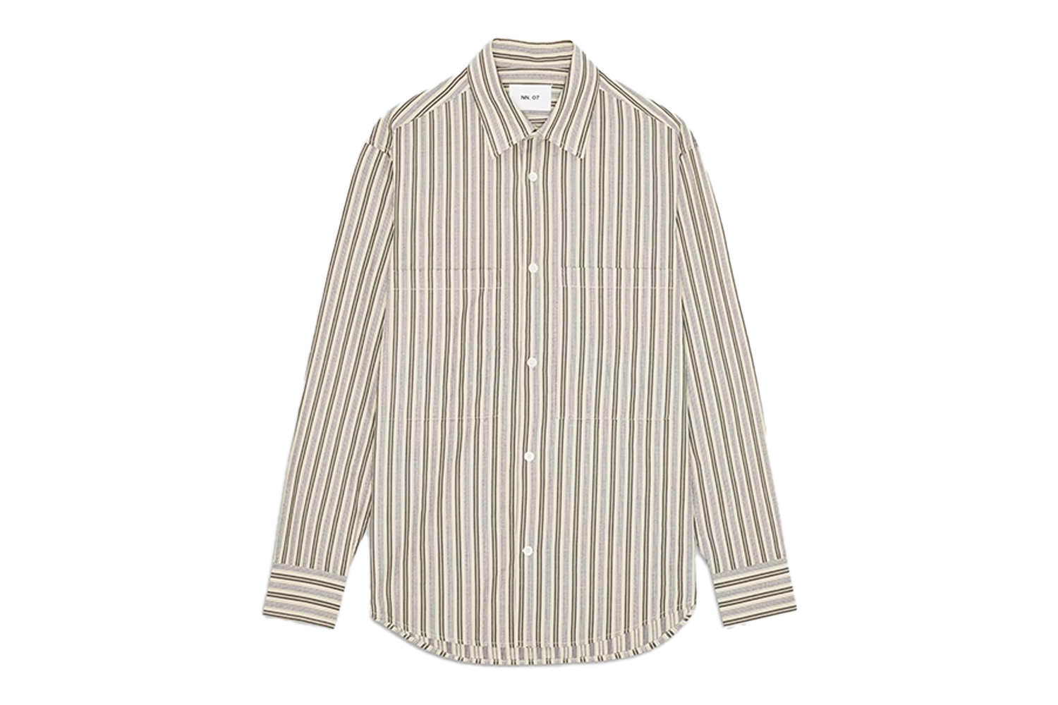 NN.07 Freddy Smooth Cotton Shirt