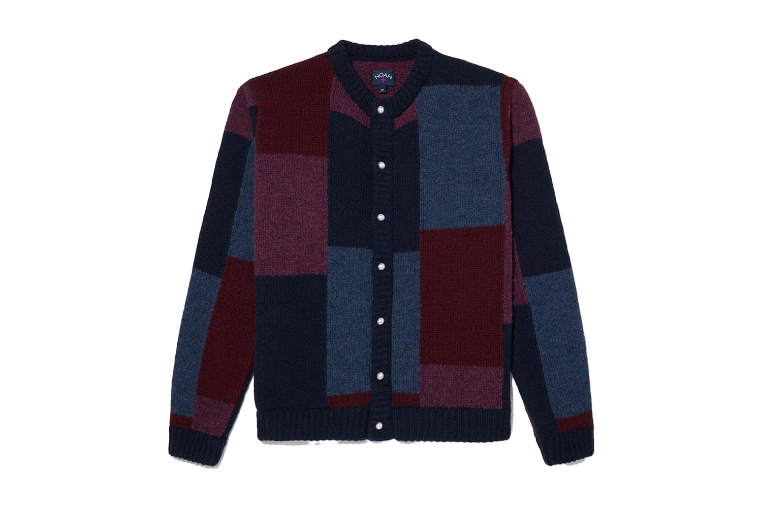 Noah Shetland Patchwork Cardigan