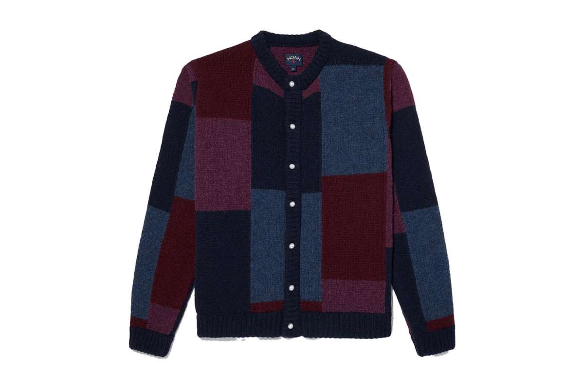 Noah Shetland Patchwork Cardigan