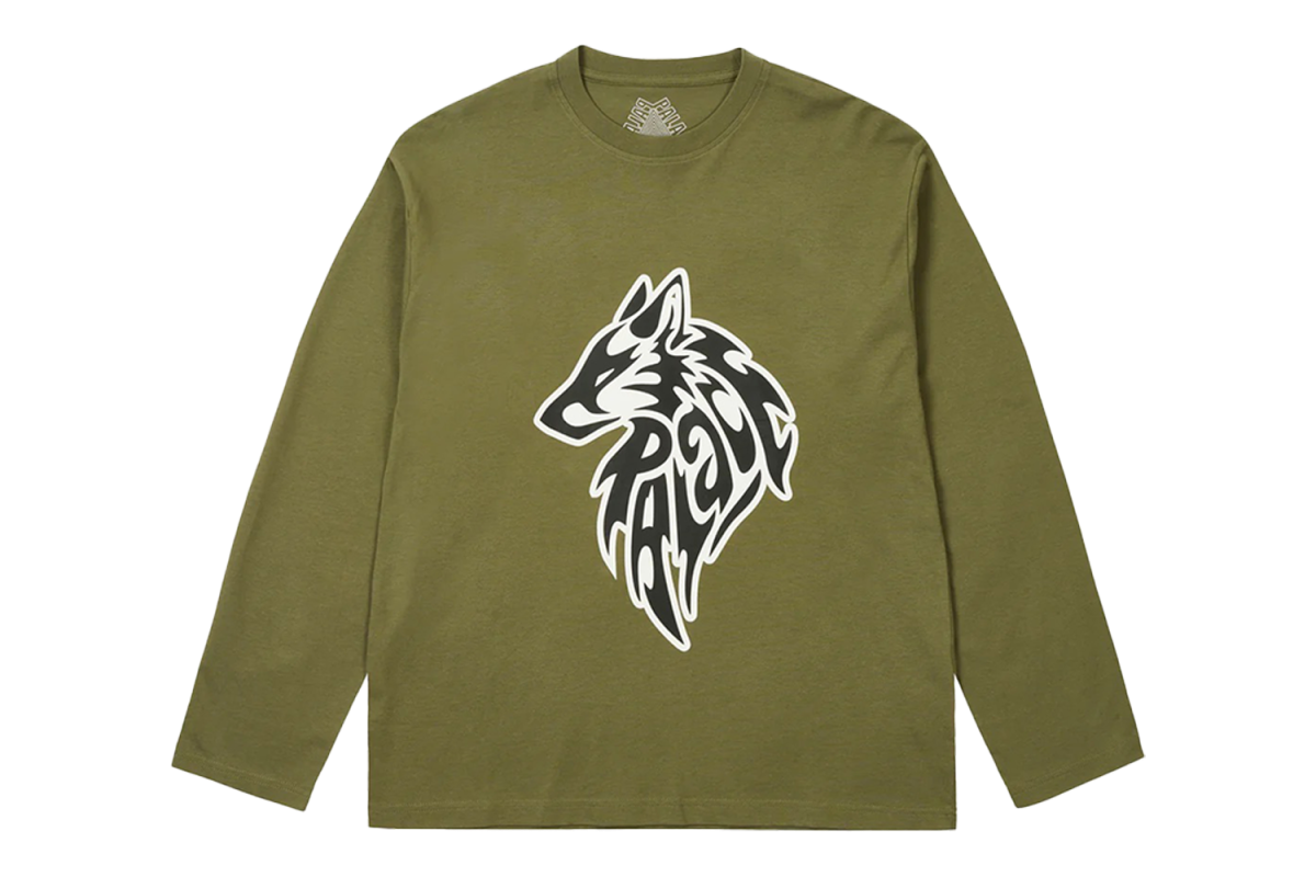 Palace Sketchy Lone Wolf Long-Sleeve Tee