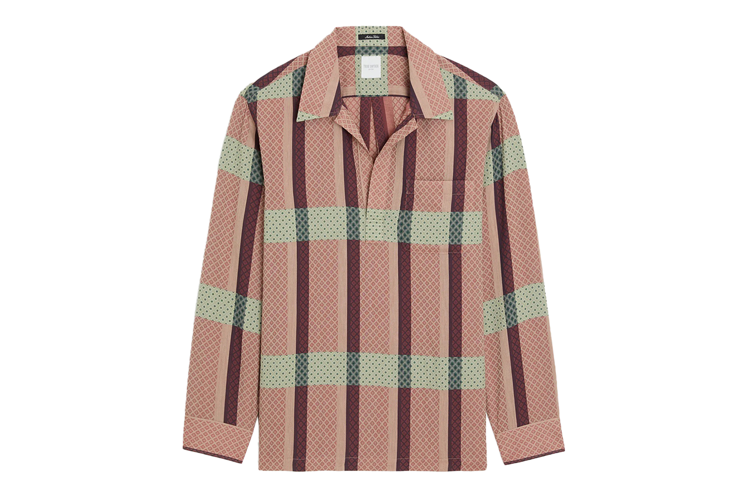 Todd Snyder Relaxed Cotton Popover Shirt