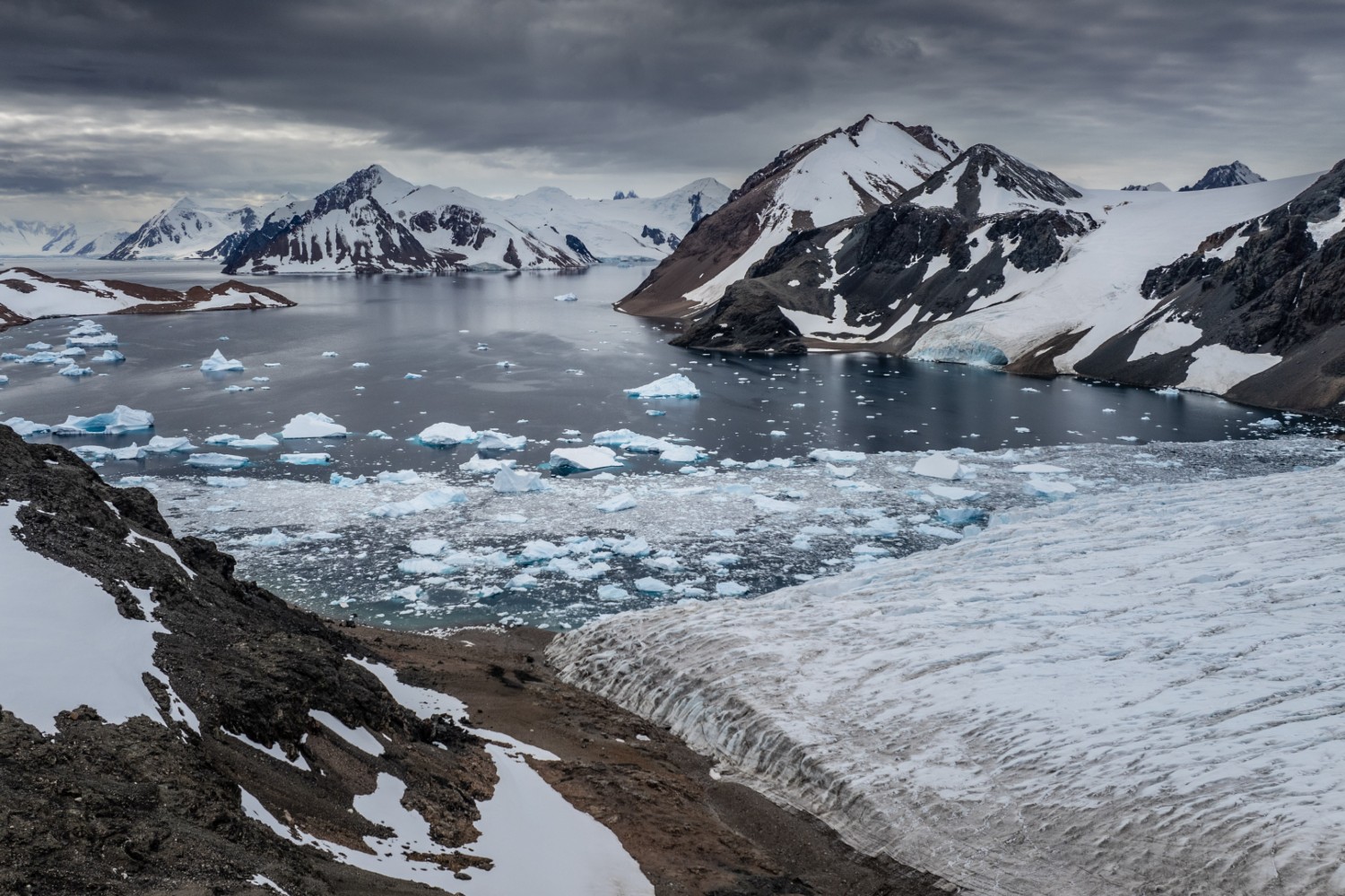 Glacier in Antarctica