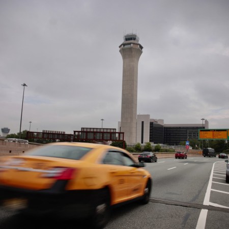 Control tower at Newark Airport