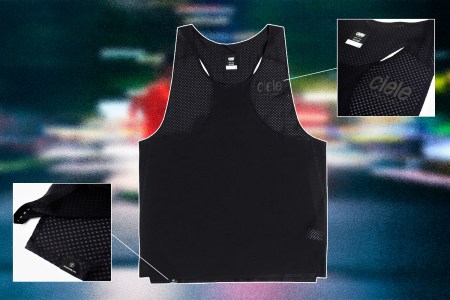 A Ciele running singlet called the RDSinglet, which I recently wore for a road race