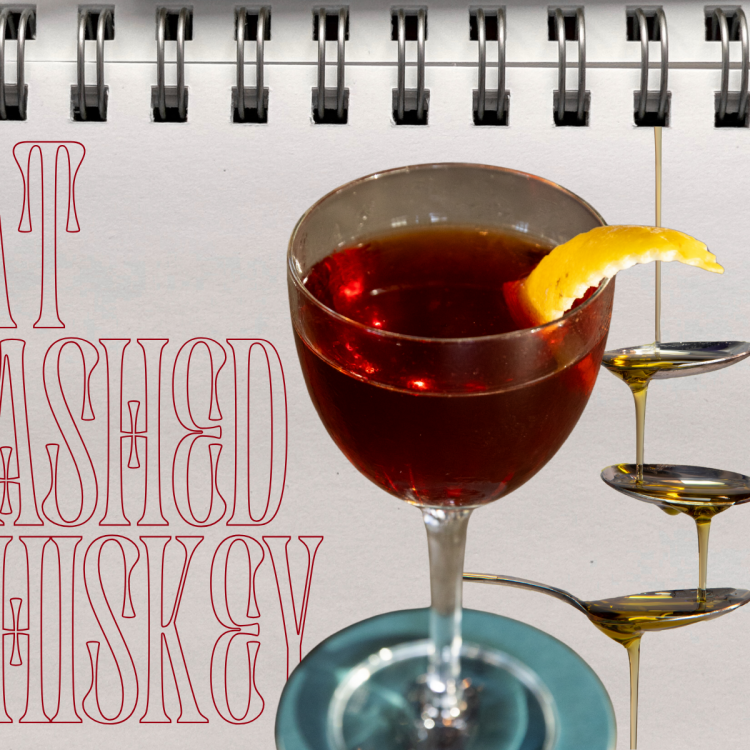 The Peking Order, made with duck fat-washed rye