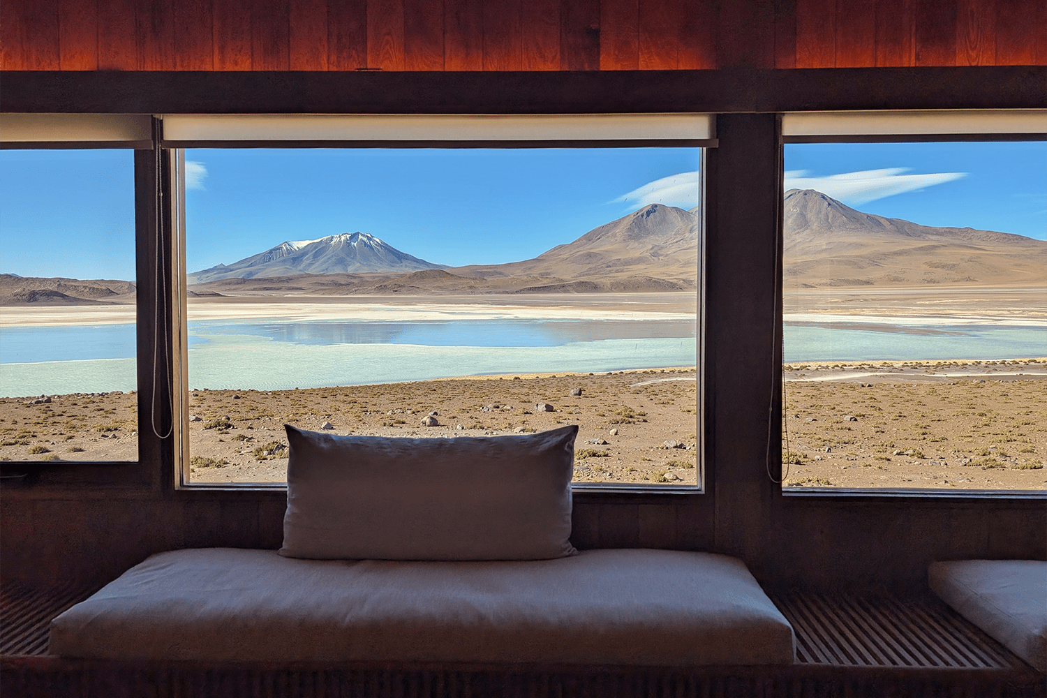 The view from the Explora lodge.