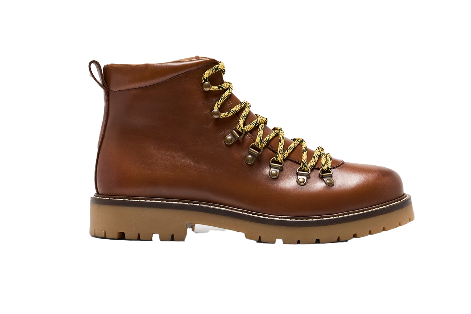 Banana Republic Burnished Leather Alpine Boot