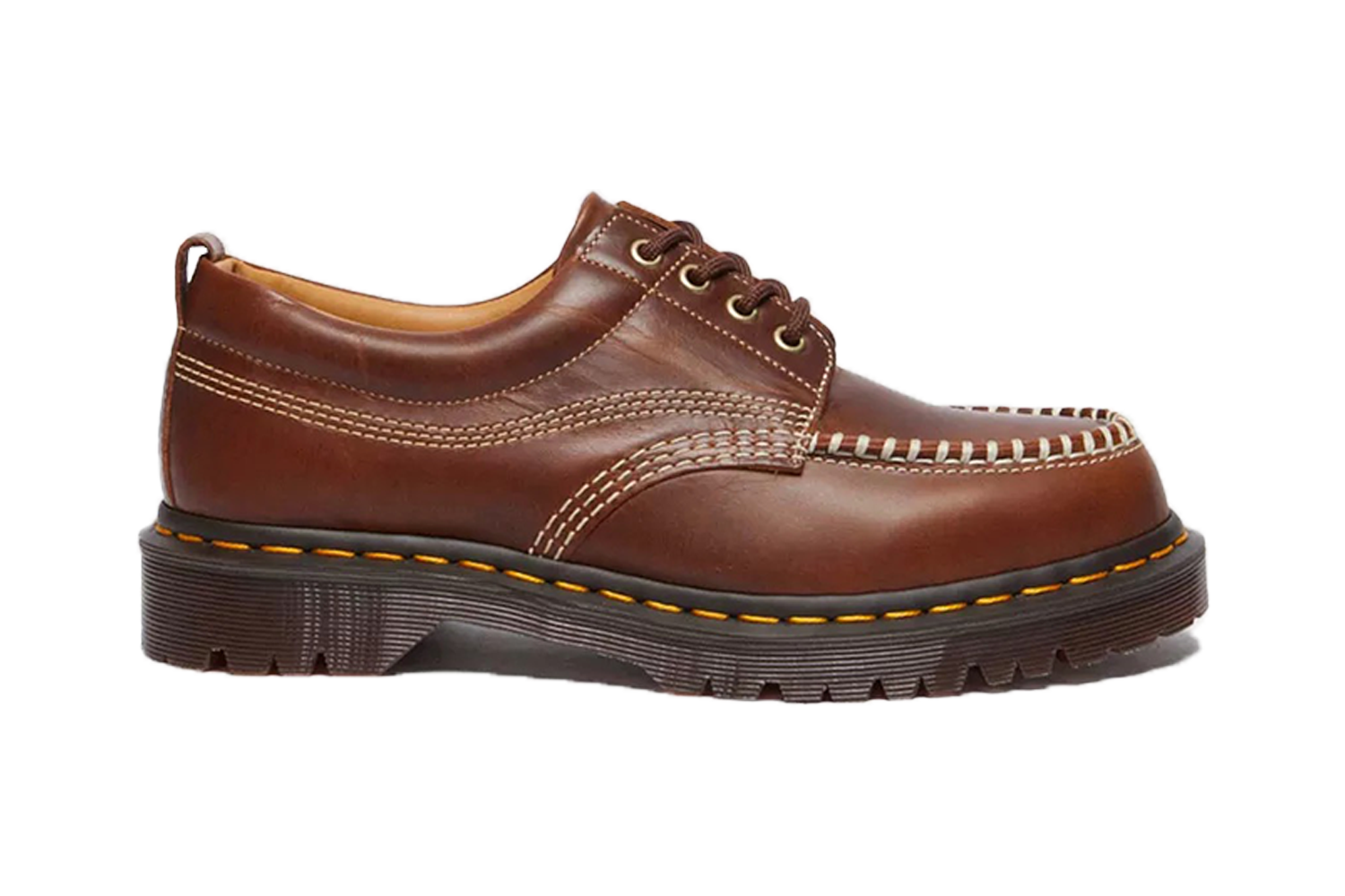 Dr. Martens Lowell Leather Moc Toe Shoes