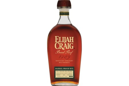 Nejnovější vydání Elijaha Craiga je Barrel Proof Rye