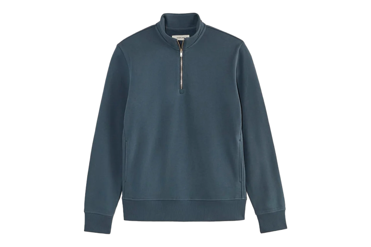 Everlane The Off-Duty Terry Quarter-Zip