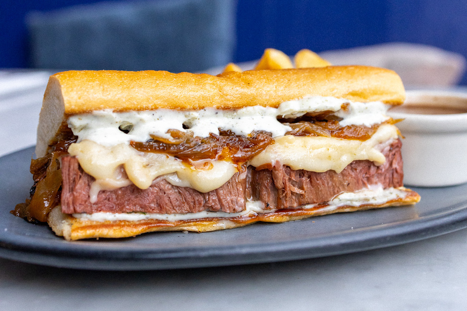 The vegan French dip at Willow