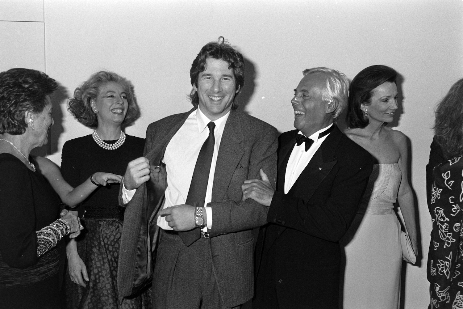 With the help of ambassadors like Richard Gere, Giorgio Armani revolutionized the suit.
