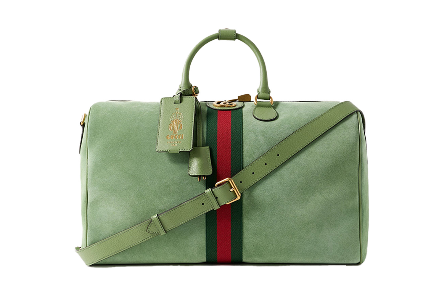 Gucci Savoy Suede Weekend Bag