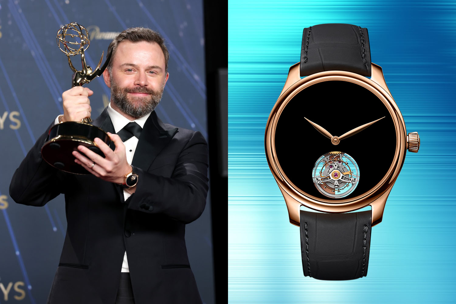 Philip Barantini: H. Moser Endeavour Tourbillon Concept Vantablack "Red Gold"