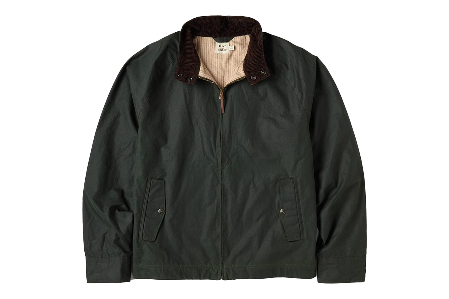 Flint and Tinder Waxed Harrington Jacket
