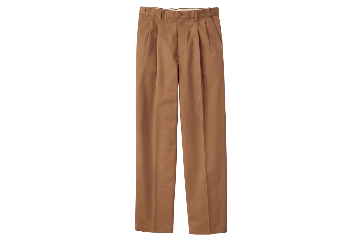 L.L. Bean Wrinkle-Free Double L Pleated Chinos