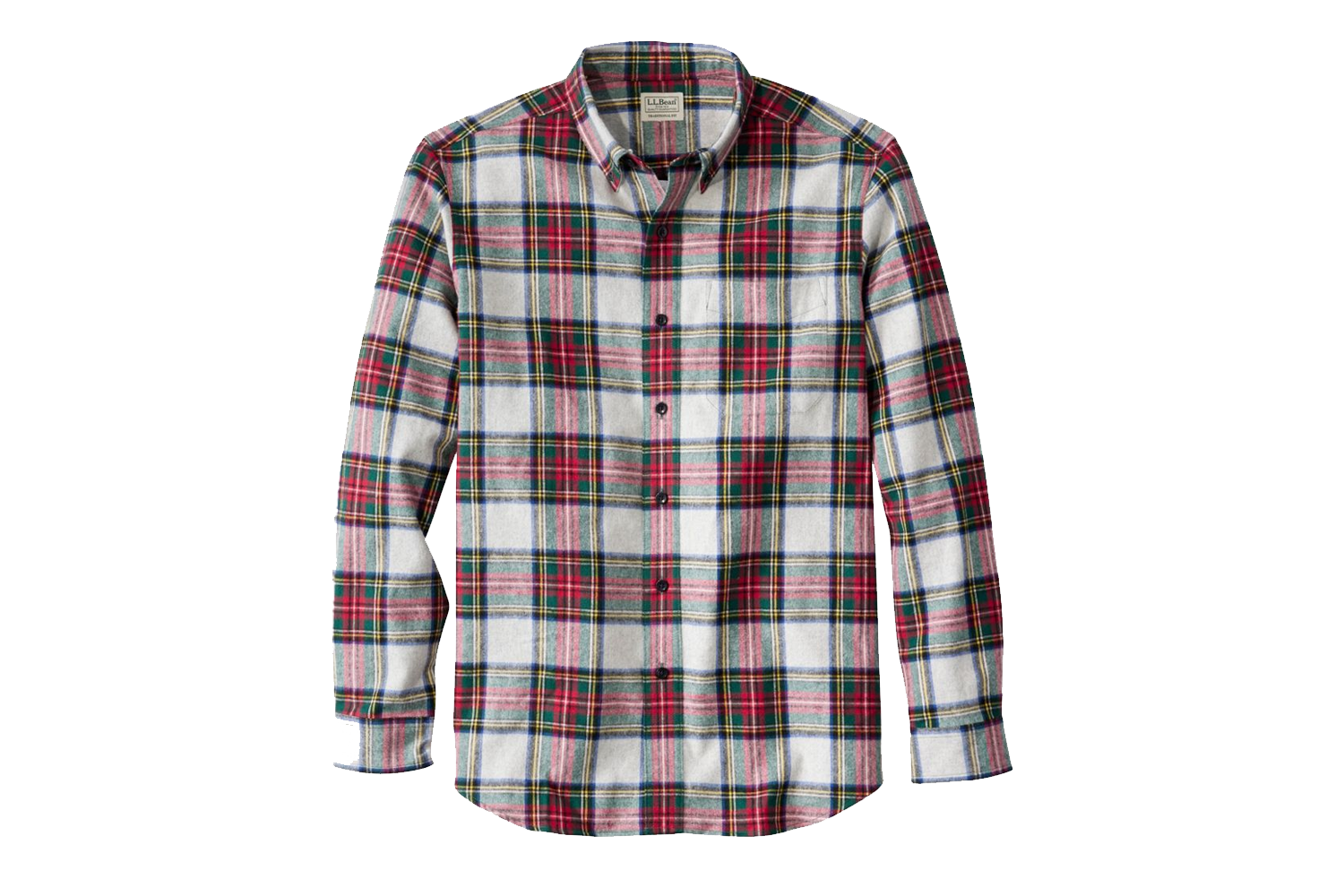 L.L.Bean Men’s Scotch Plaid Flannel Shirt