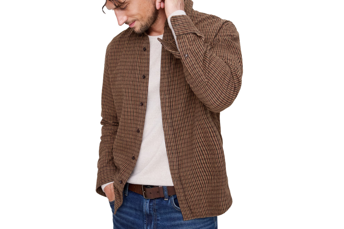 Banana Republic Standard-Fit Flannel Shirt