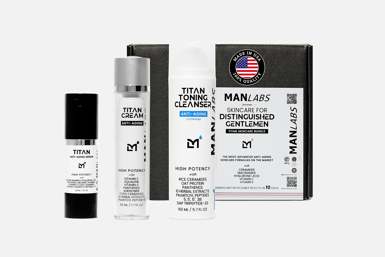 Man Labs Titan Skincare Kit