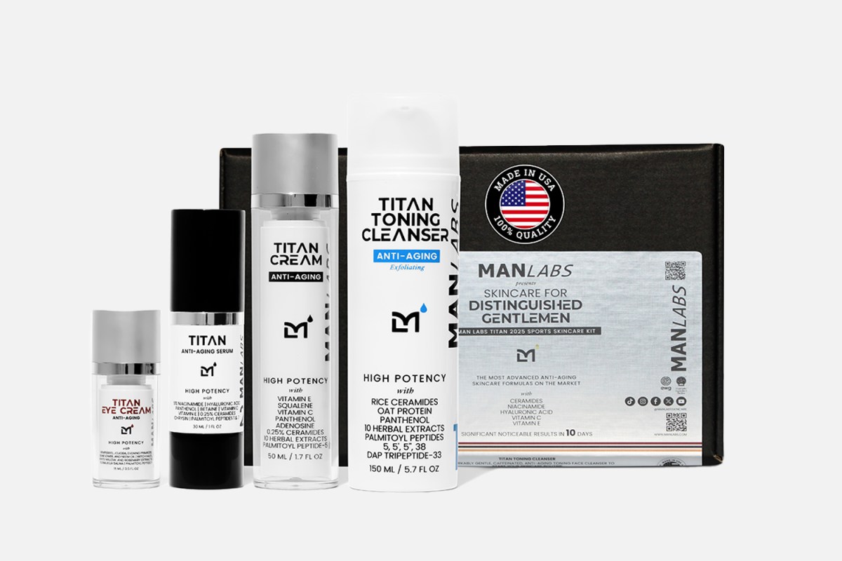 Man Labs Titan Sports Skincare Kit