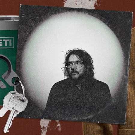 collage of items on dark background