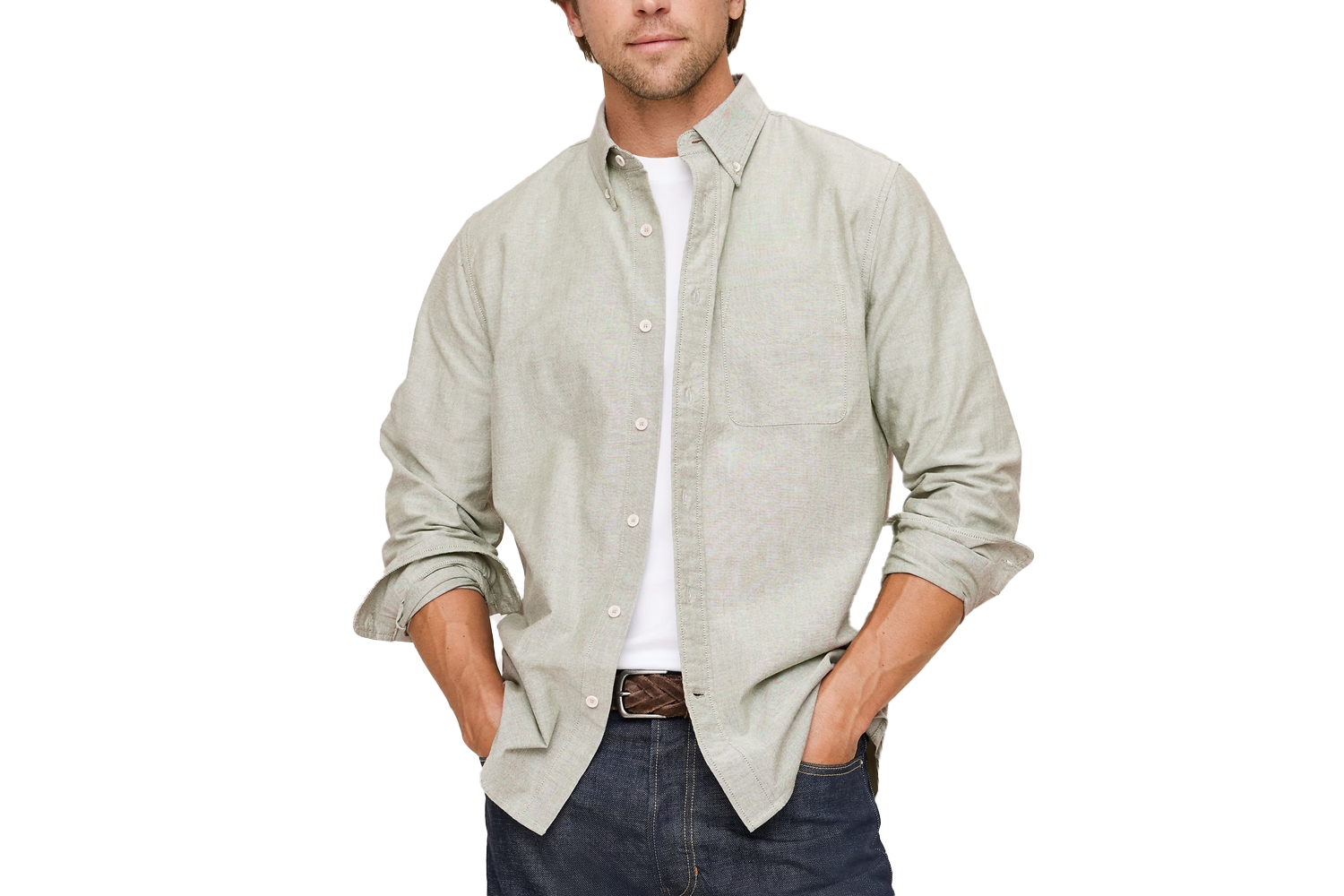 Banana Republic Standard-Fit Oxford Shirt