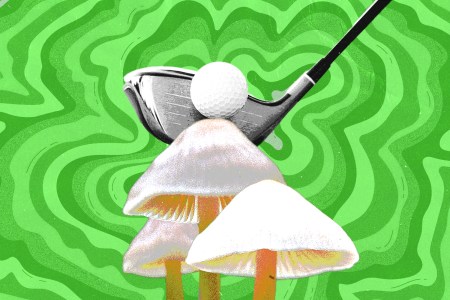 Golfing on Psilocybin