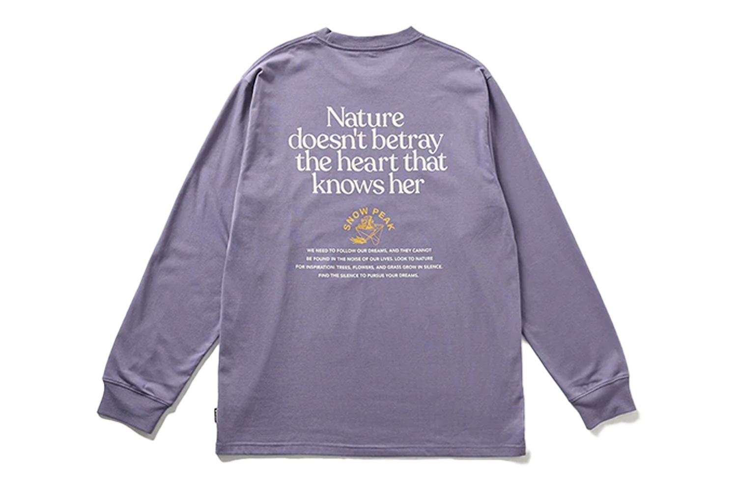 Snow Peak Living With Nature L/S T-Shirt