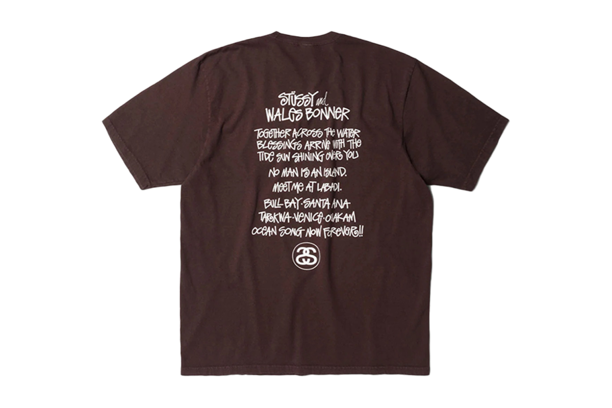 Stussy x Wales Bonner Ocean Song Tee