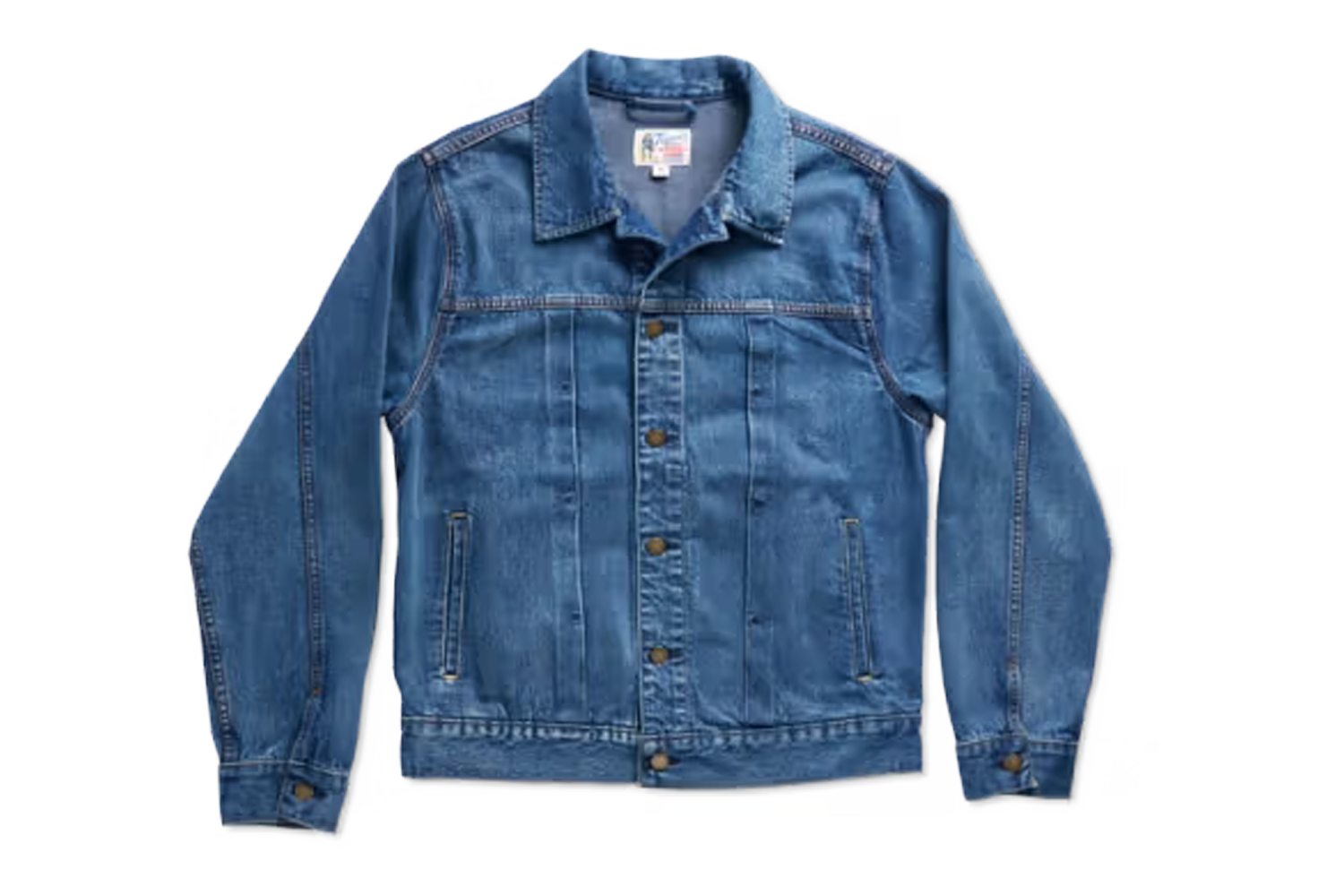 Tecovas Men’s Denim Ranch Hand Trucker Jacket