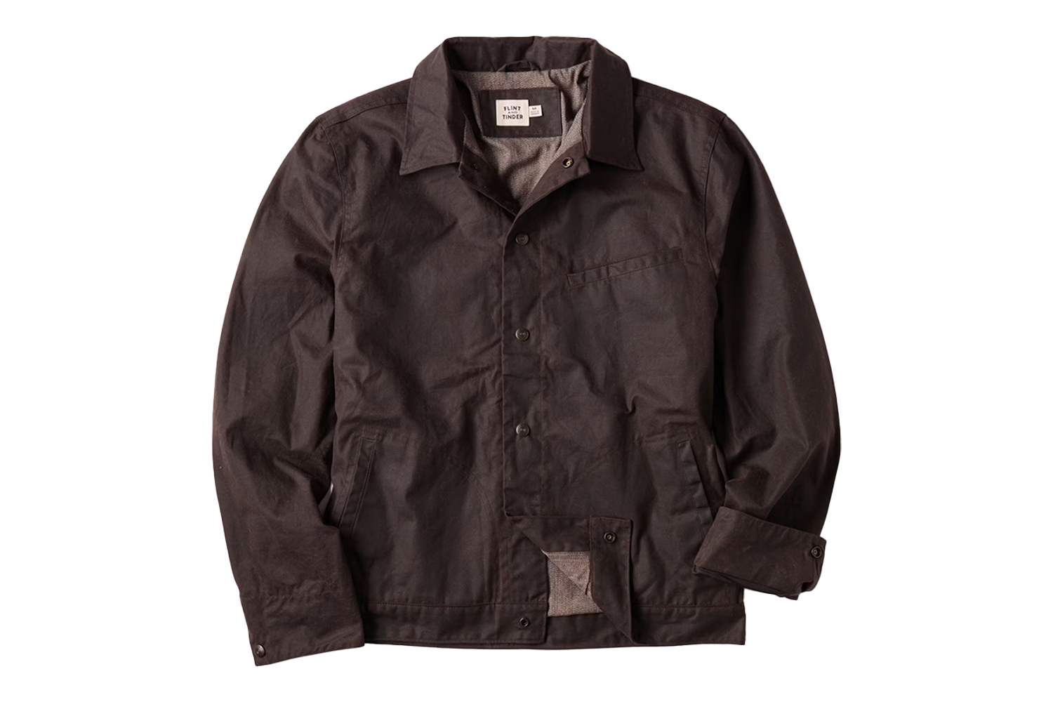 Flint and Tinder The James Waxed Snap Jacket