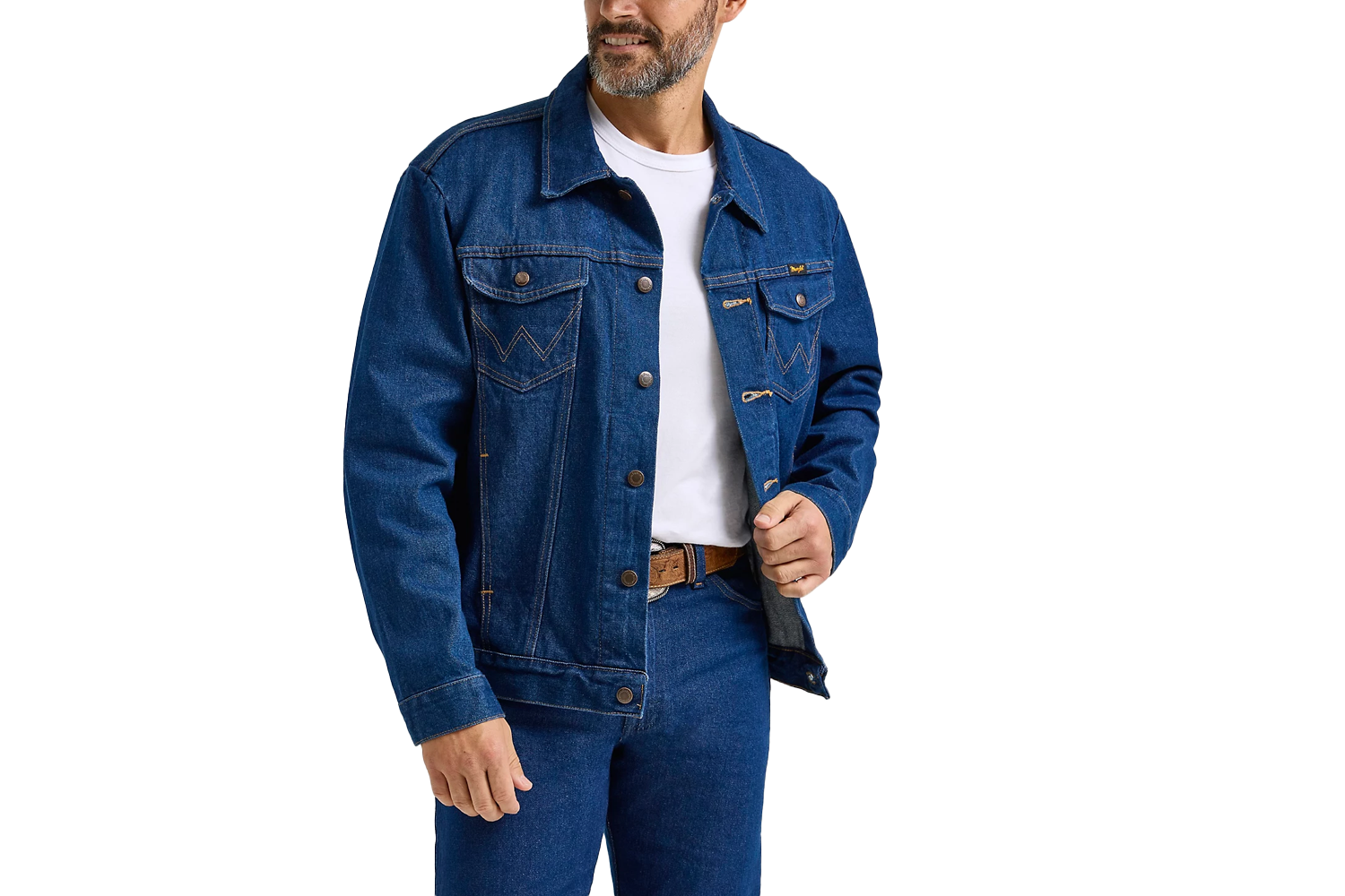 Wrangler Cowboy Cut Unlined Denim Jacket