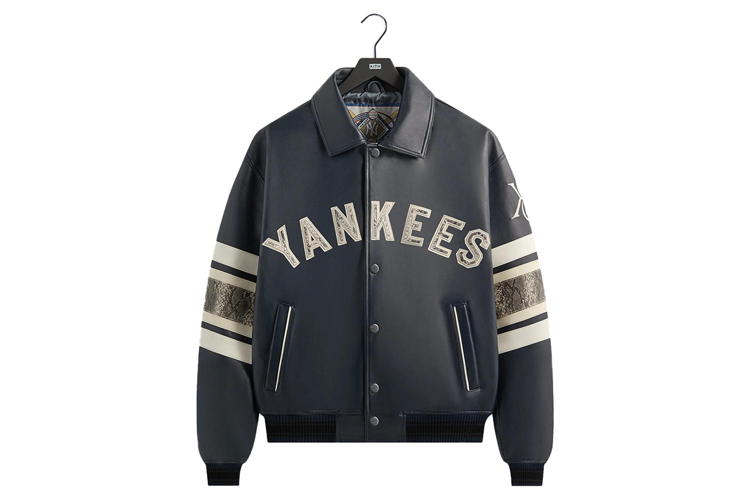 Kith & Avirex for the New York Yankees Leather Jacket
