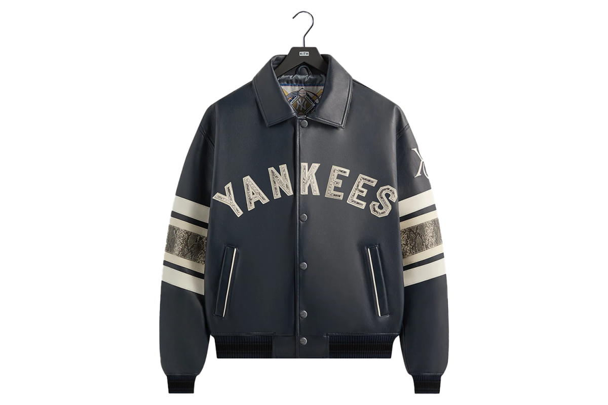 Kith & Avirex for the New York Yankees Leather Jacket