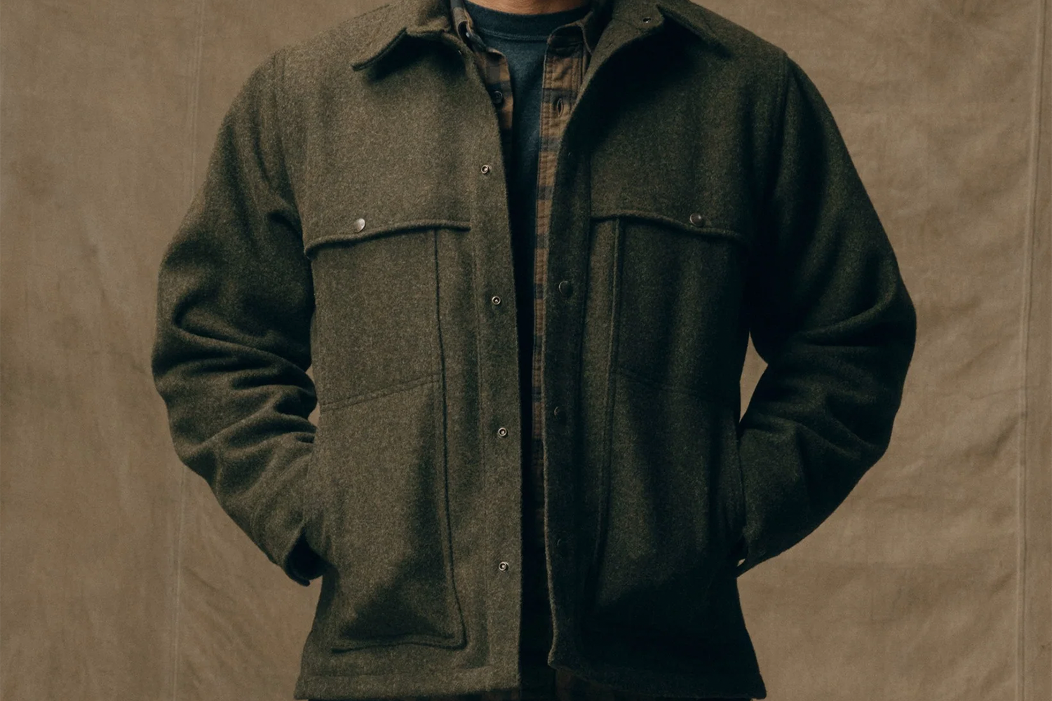 Filson Mackinaw Wool Cape Coat