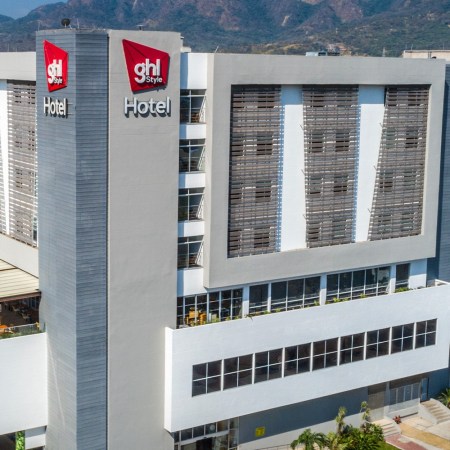 GHL Style Hotel viewed from above