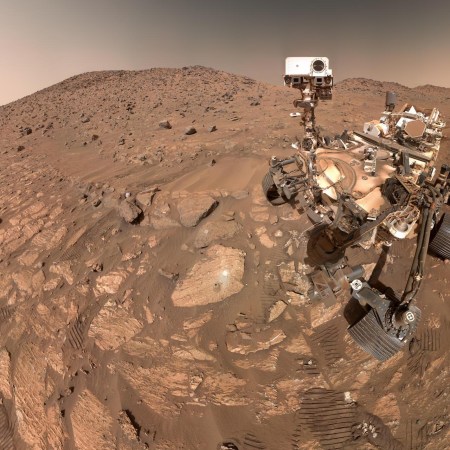 Mars Rover selfie