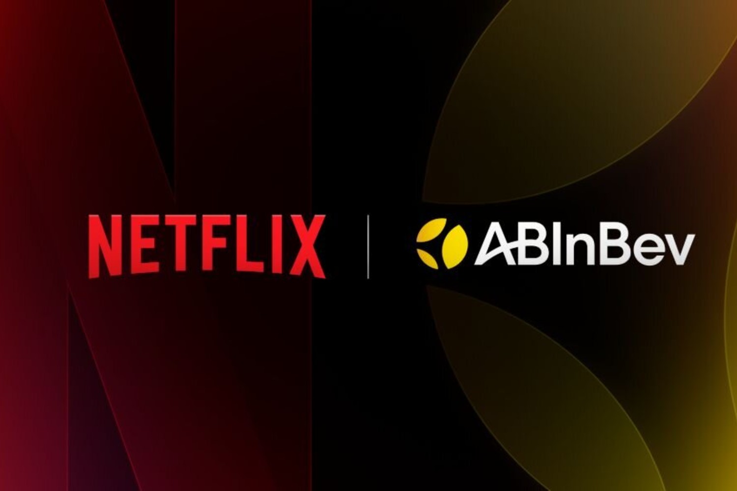 Netflix and AB InBev logos