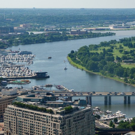 Potomac River from above