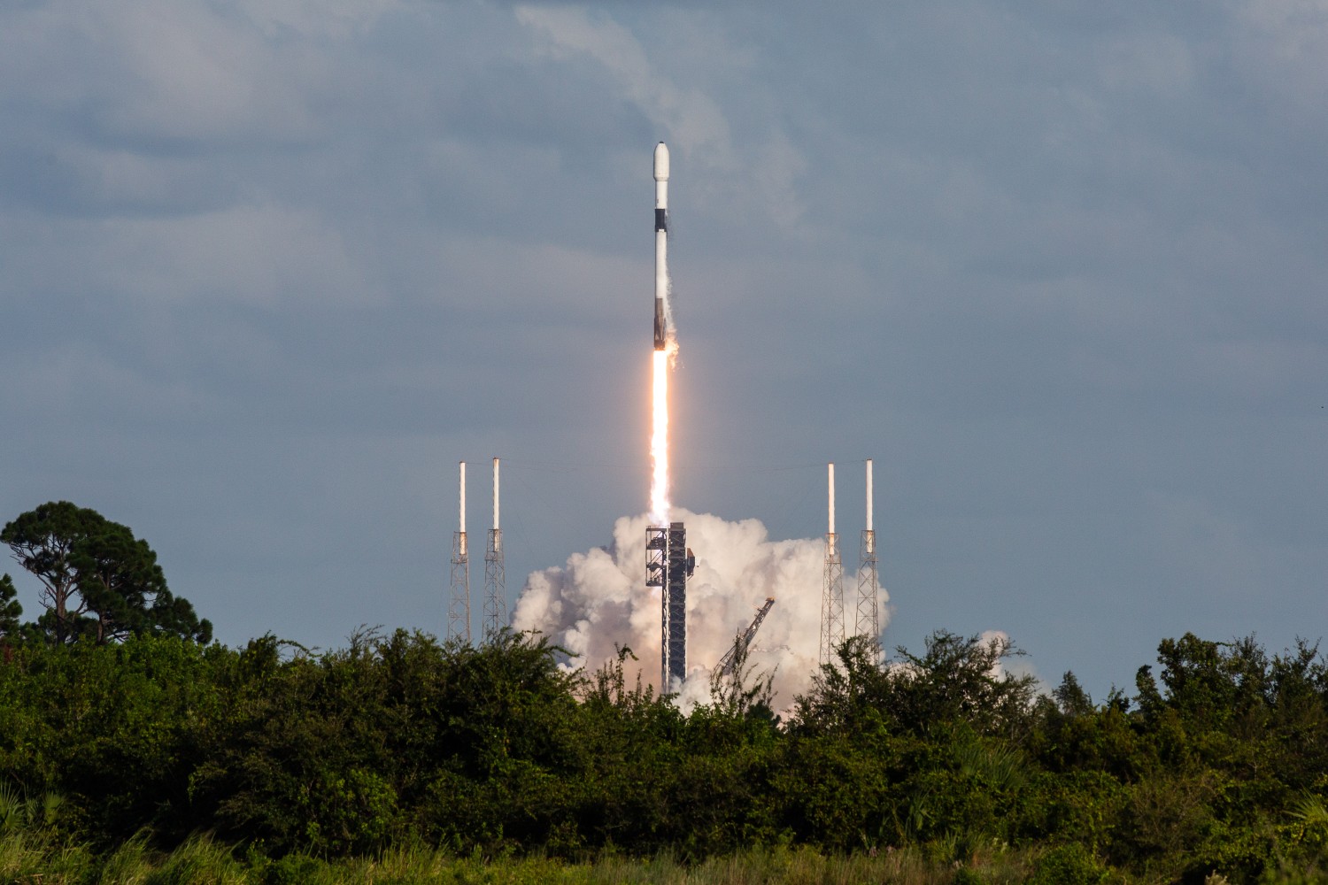 SpaceX rocket launch